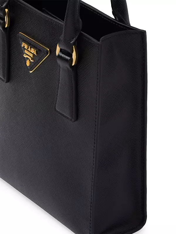 Prada Saffiano Leather Shoulder Bag, Beige