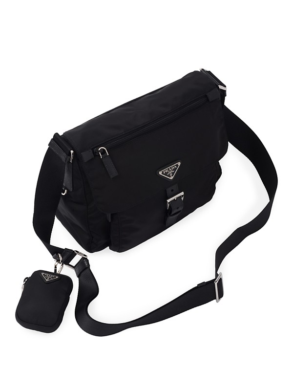 Shop Prada Re-Nylon Shoulder Bag | Saks Fifth Avenue Shop Prada Re-Nylon Shoulder Bag | Saks Fifth Avenue
