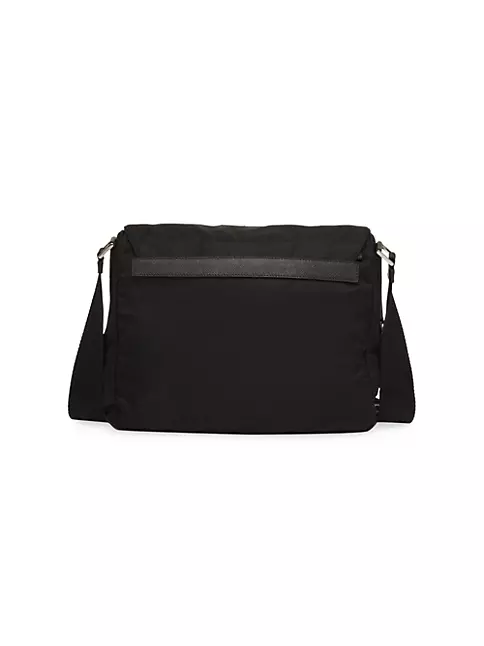Gucci - Black nylon crossbody bag on Designer Wardrobe