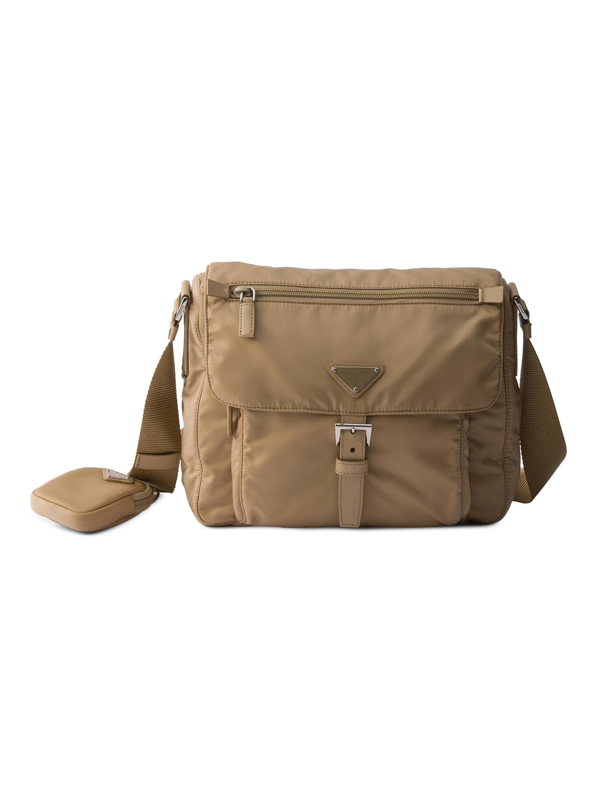 Prada Women's Re-Nylon Shoulder Bag - Camel