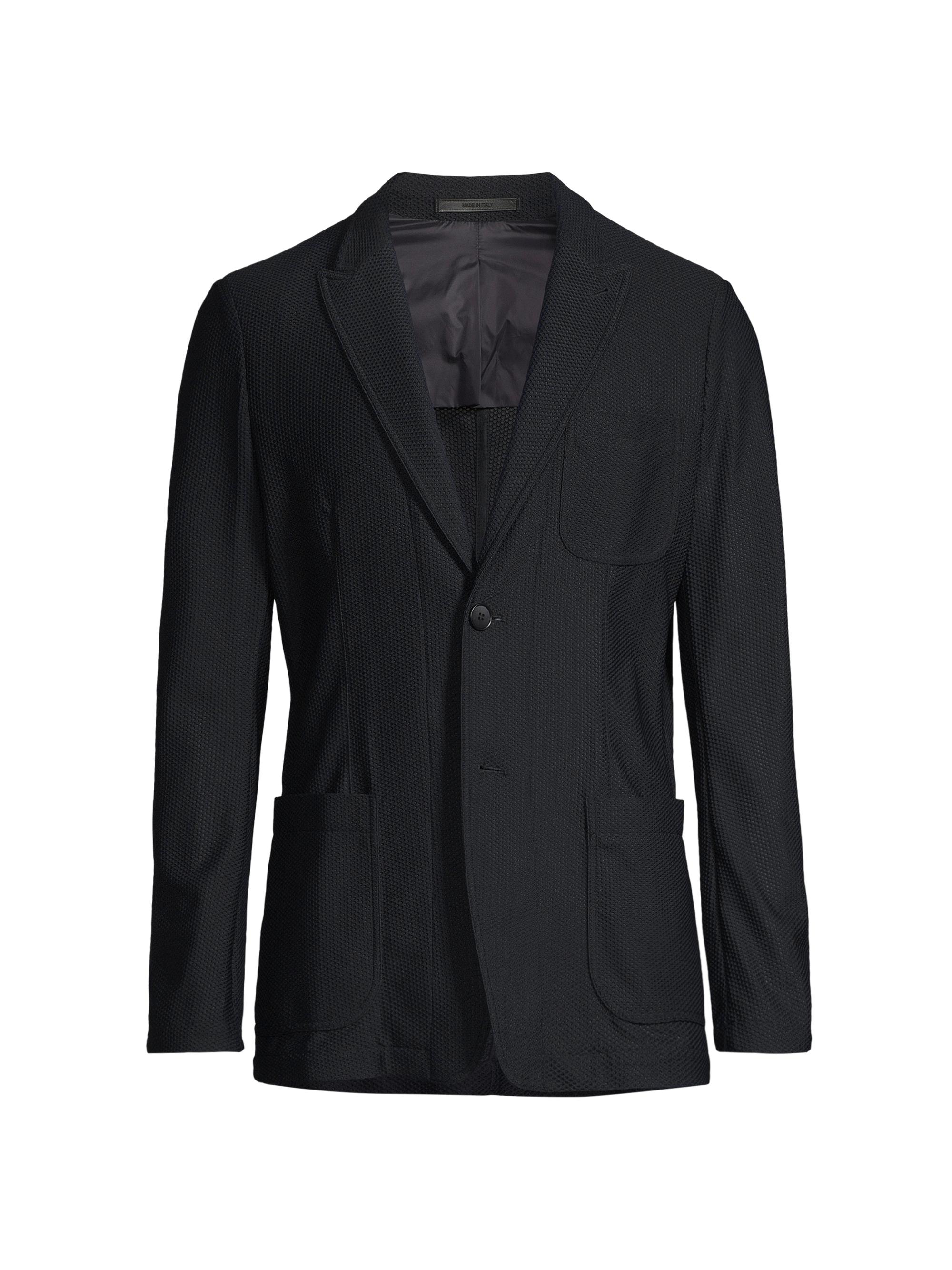 Giorgio Armani Rice Stitch Sport Jacket | Saks Fifth Avenue