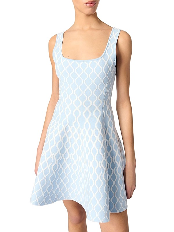 Shop Maje Jacquard Knit Mini Dress | Saks Fifth Avenue Shop Maje Jacquard Knit Mini Dress | Saks Fifth Avenue
