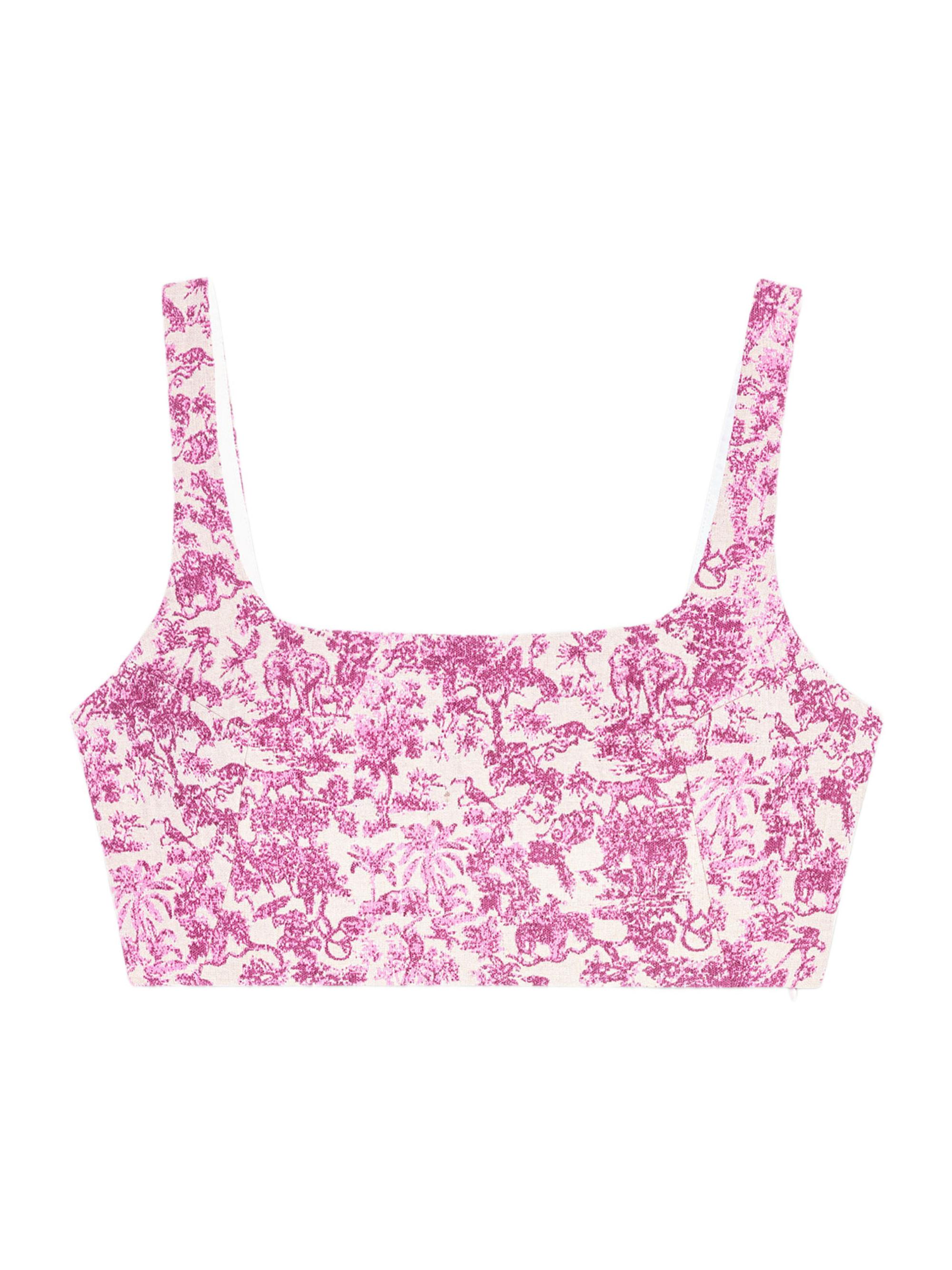 Maje Women's Crop Top - Pink