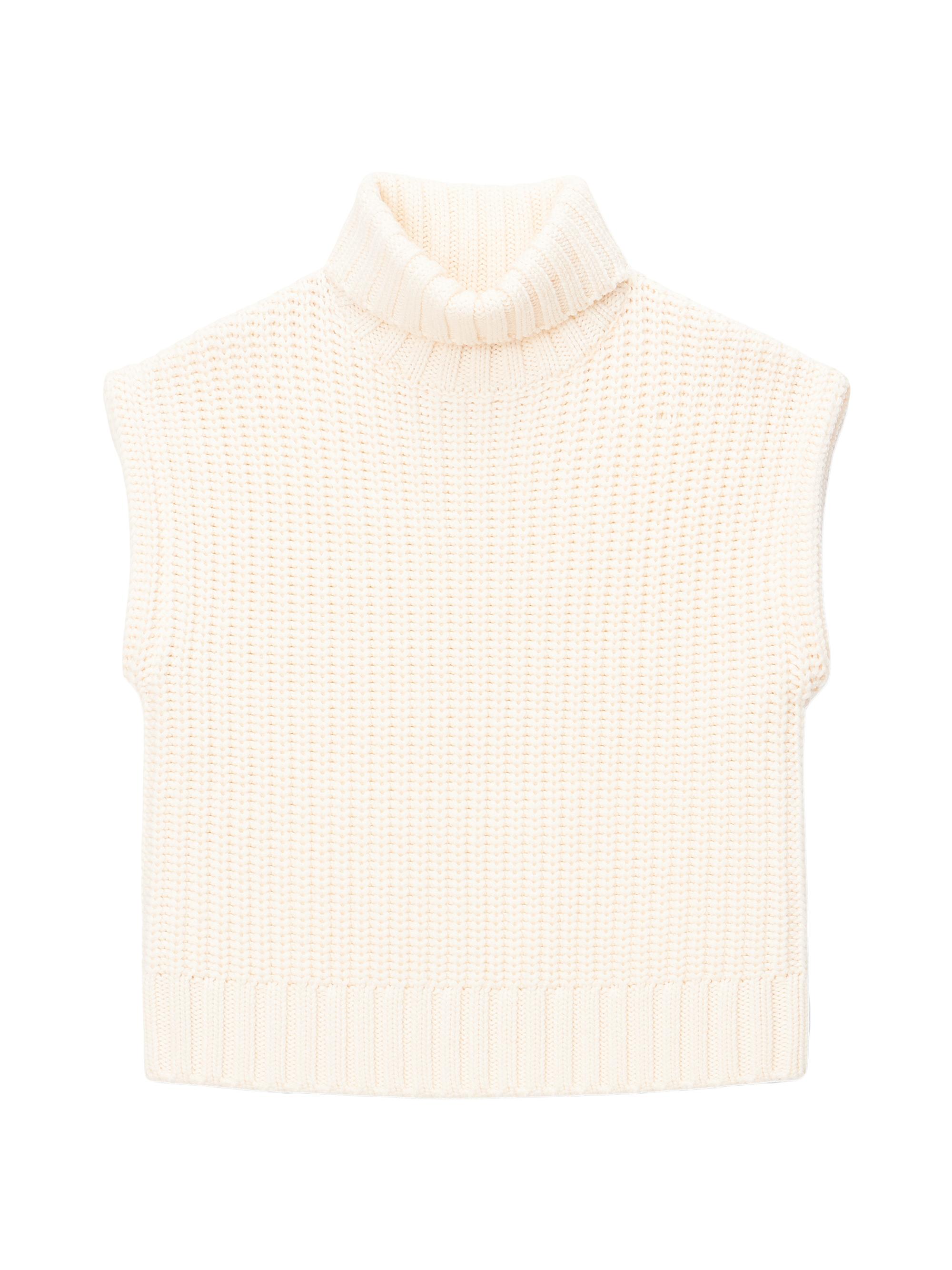 Staud Women's Bette Rib-Knit Sleeveless Sweater -