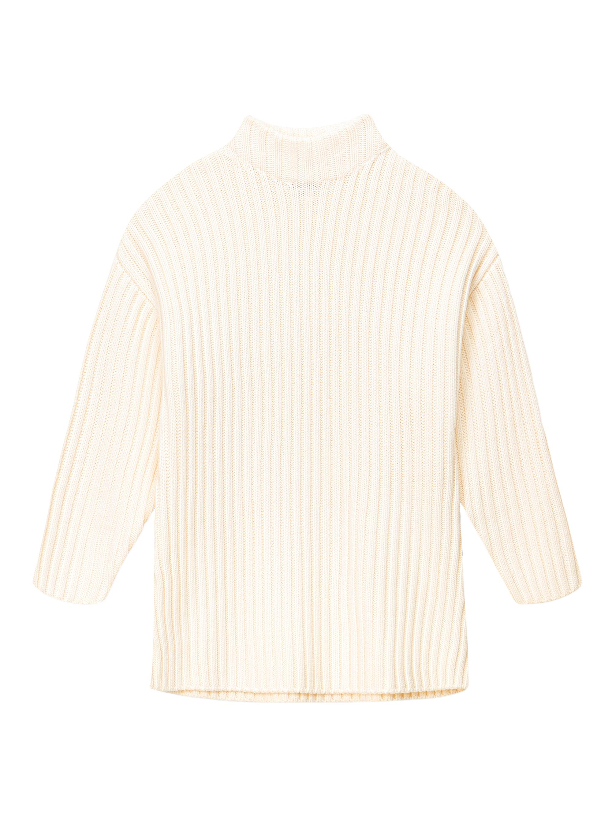 Staud Women's Linear Rib-Knit Sweaterdress -