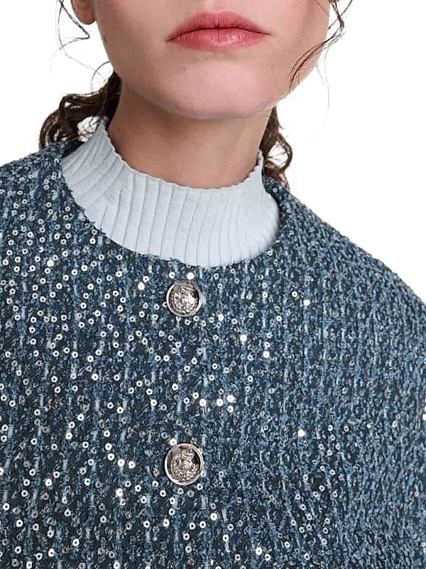 Shop Maje Sequinned Tweed Jacket | Saks Fifth Avenue Shop Maje Sequinned Tweed Jacket | Saks Fifth Avenue