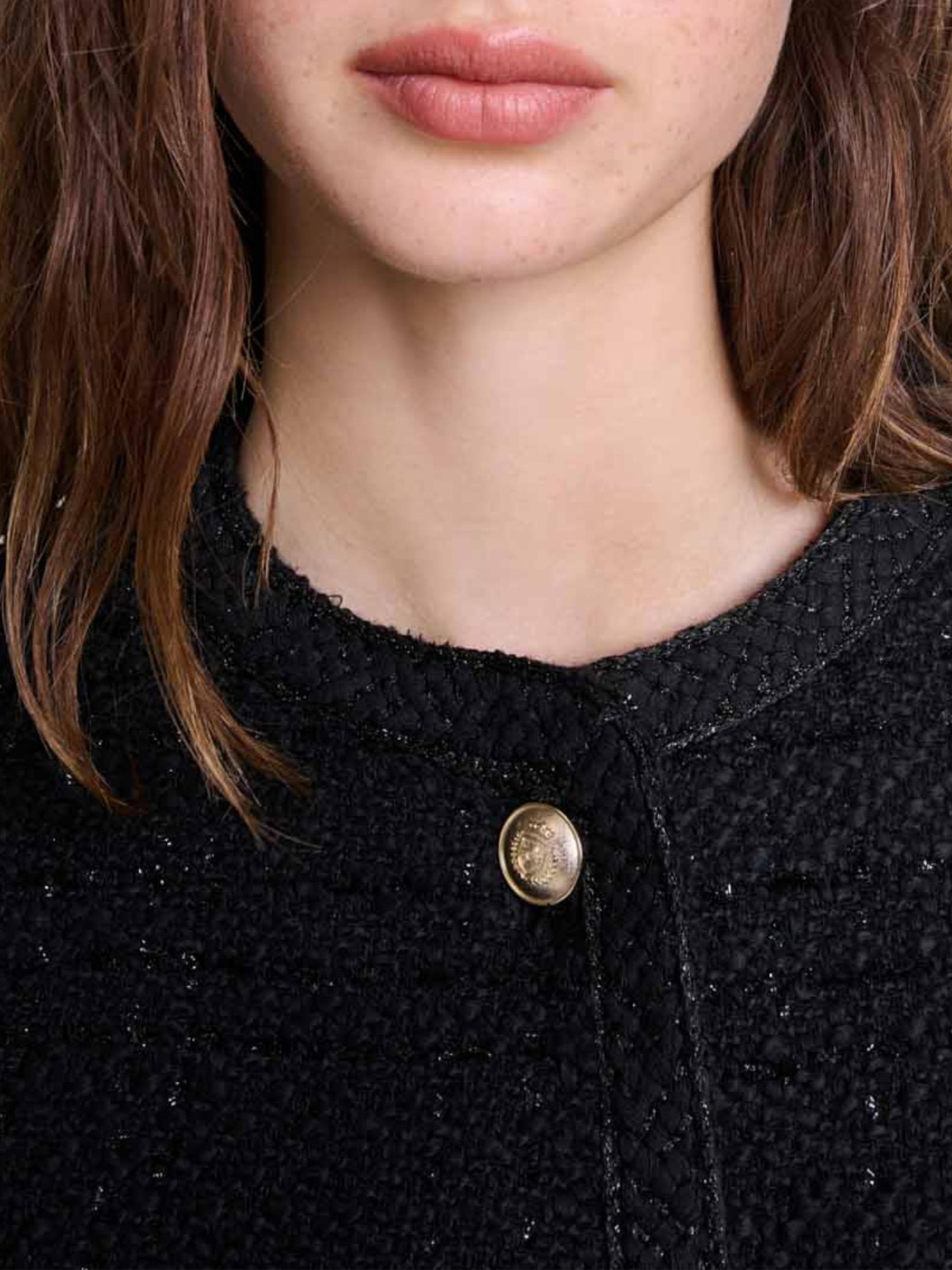 Maje Short Tweed Jacket | Saks Fifth Avenue