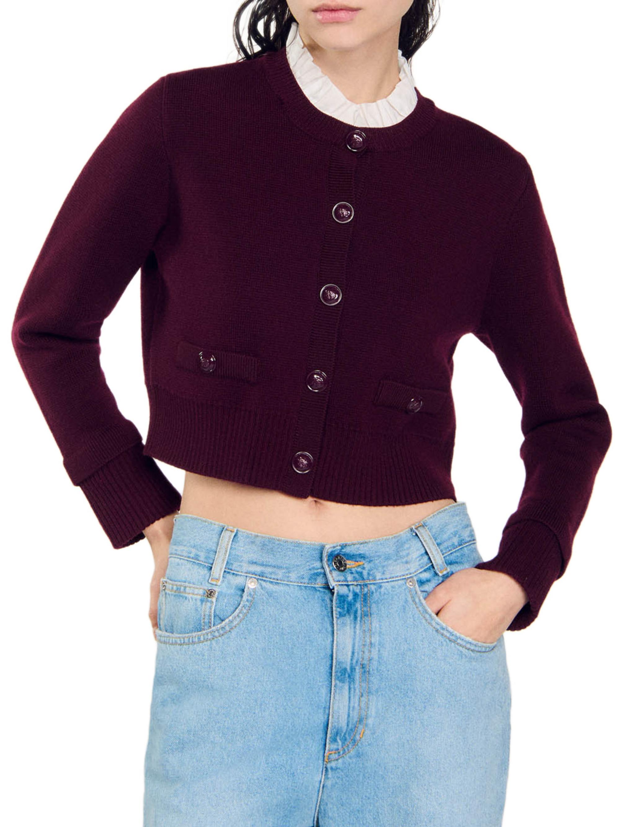 試着のみ【(NEW)MIX COLLARED CARDIGAN】サイズ0(M) 試着のみ【(NEW)MIX COLLARED CARDIGAN】サイズ0(M) 試着のみ【(NEW