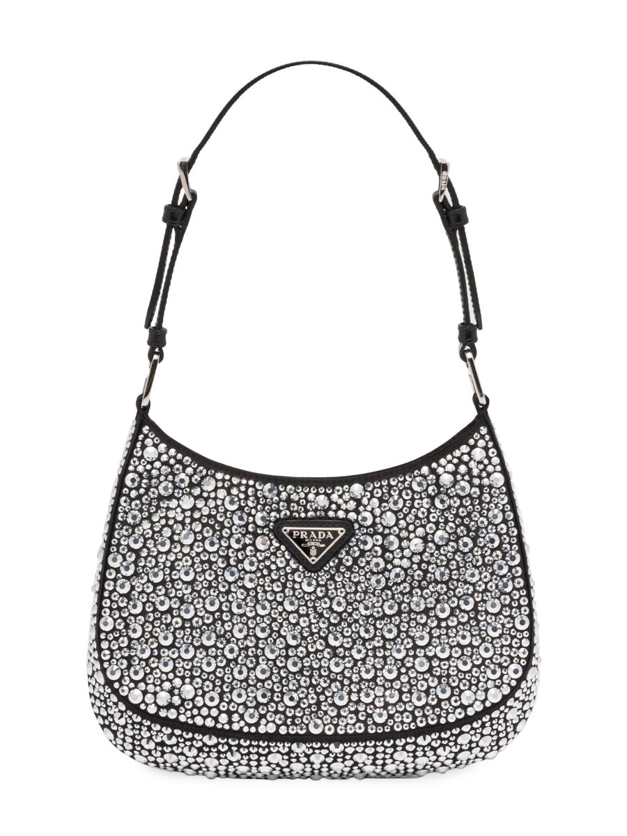 【関税&送料込】Prada Prada Cleo Shoulder Bag In Printed Bru Prada - Cleo Printed Brushed Leather Shoulder Bag