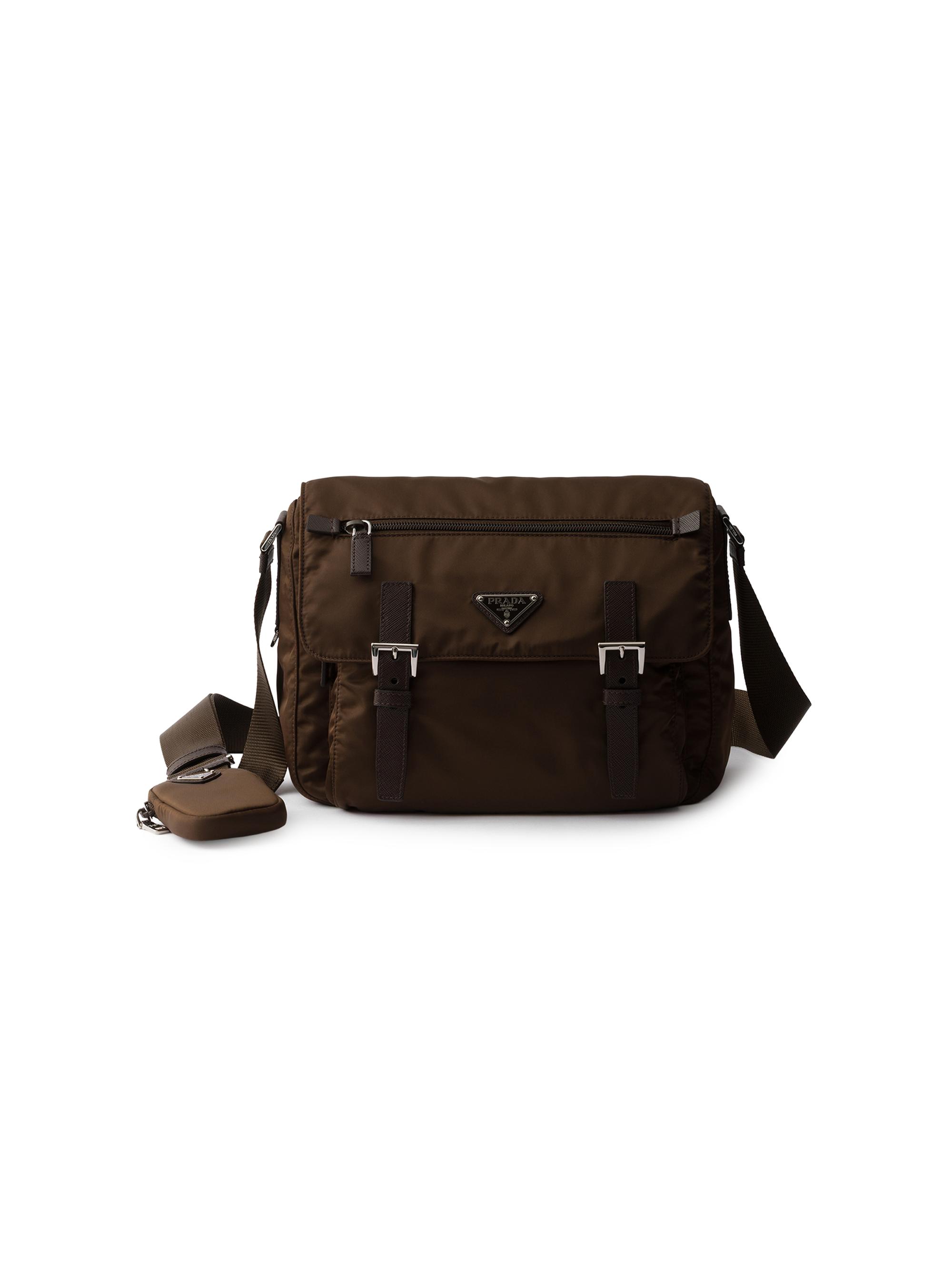 Prada Women's Re-Nylon Shoulder Bag - Dark Brown