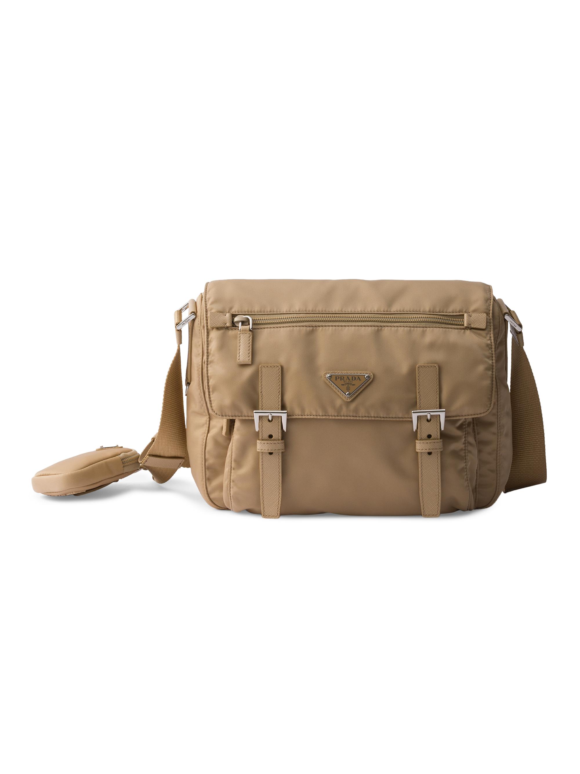 Prada Women's Re-Nylon Shoulder Bag - Sand