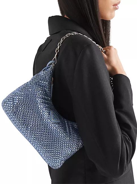 Prada crystal reedition  Bags designer fashion, Fashion bags, Bags