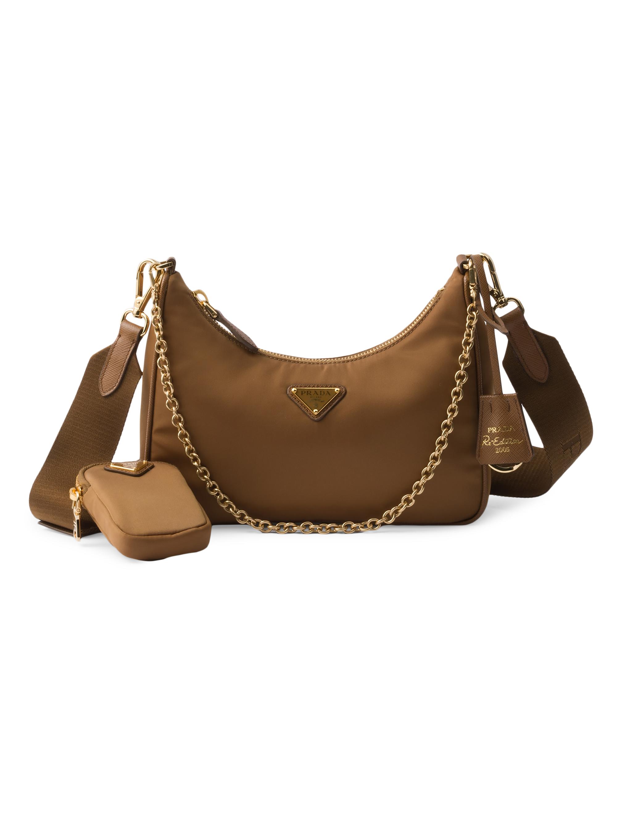 Prada Women's Re-Edition 2005 Re-Nylon Bag - Brown