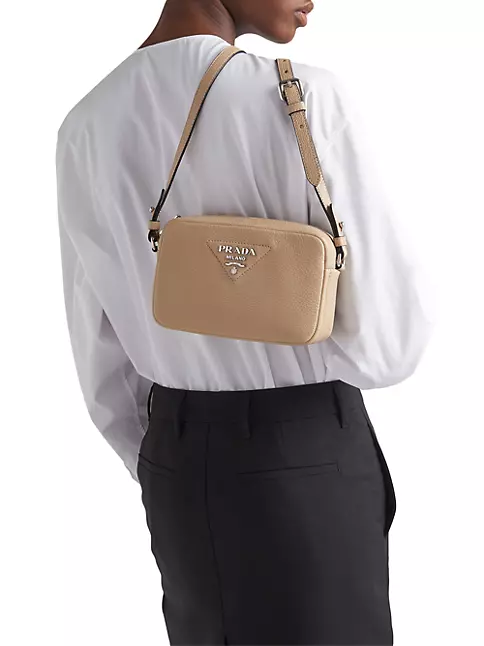 Prada Saffiano Leather Small Camera Bag, Prada Handbags