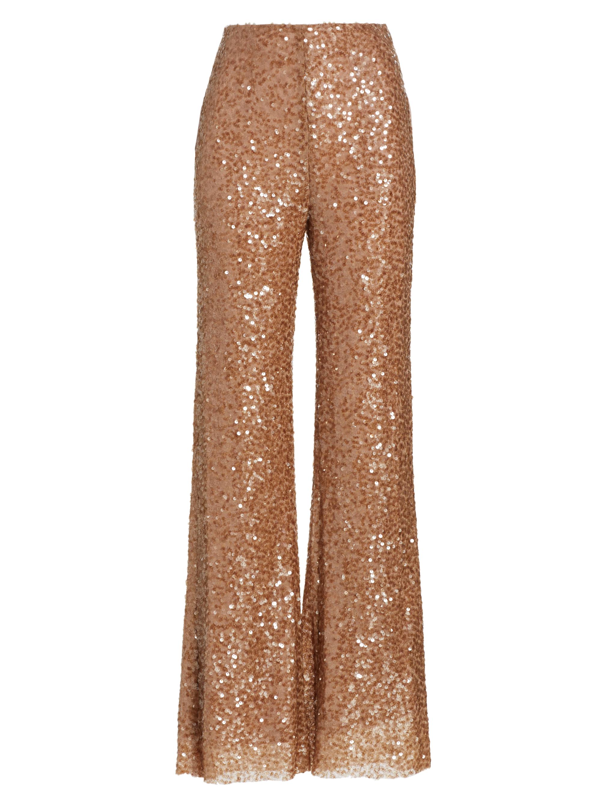 Sachin & Babi Women's Alli Sequin Bootcut Pants - Honey