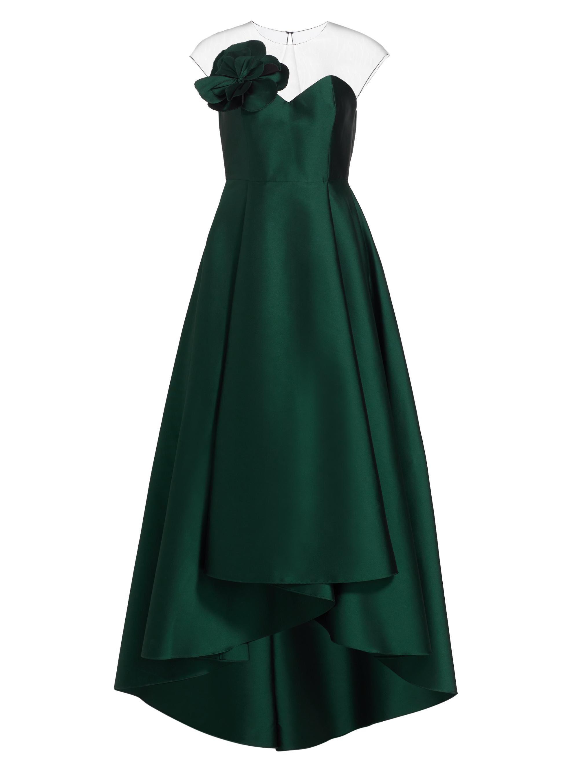 Sachin & Babi Women's Blakely High-Low Gown - Forest Green