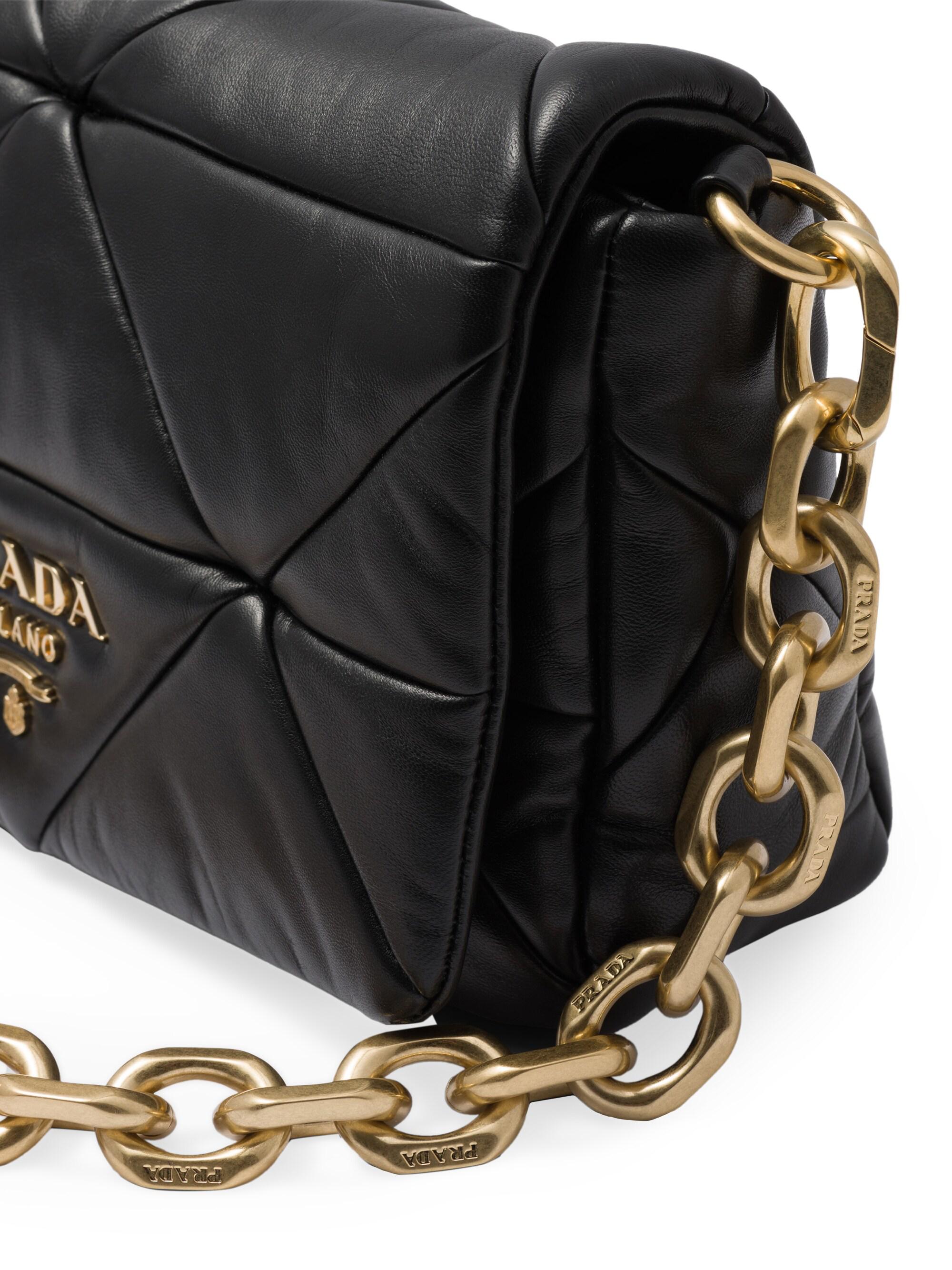 Prada System Nappa Patchwork Shoulder Bag | Saks Fifth Avenue