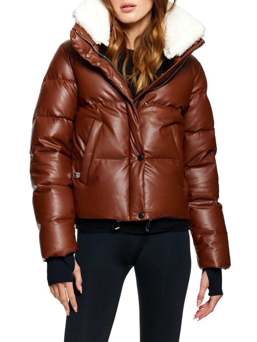 Her lip to - ハーリップトゥ　Vegan Leather Shell Down Jacket herlipto Vegan Leather Shell Down Jacket