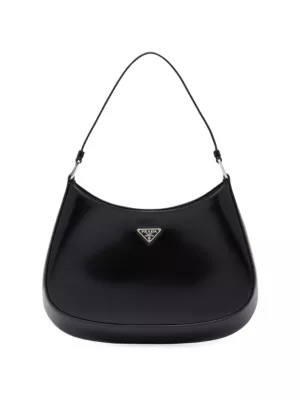 Shop Prada Cleo Brushed Leather Shoulder Bag | Saks Fifth Avenue