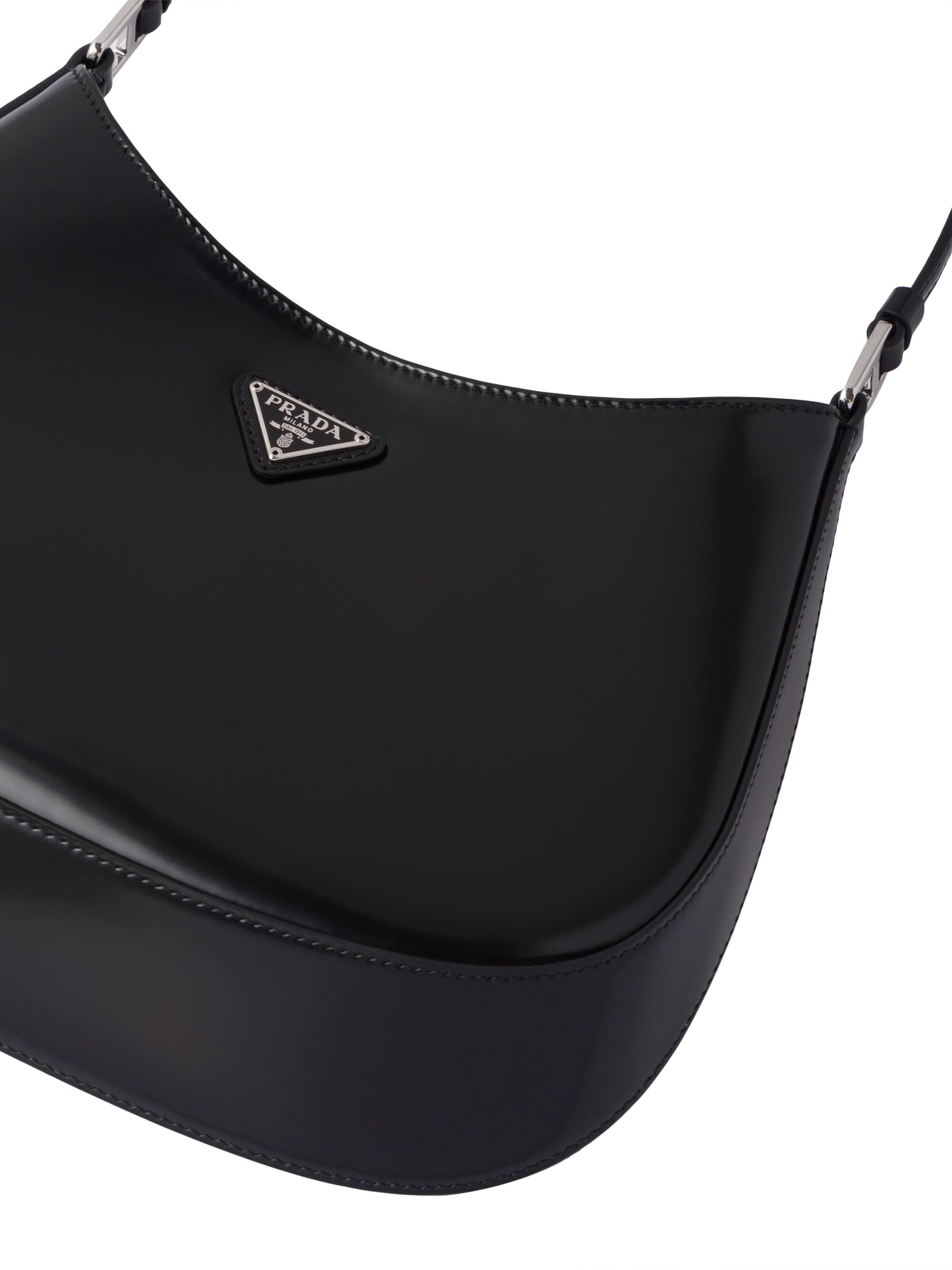 Prada Cleo Brushed Leather Shoulder Bag Saks Fifth Avenue