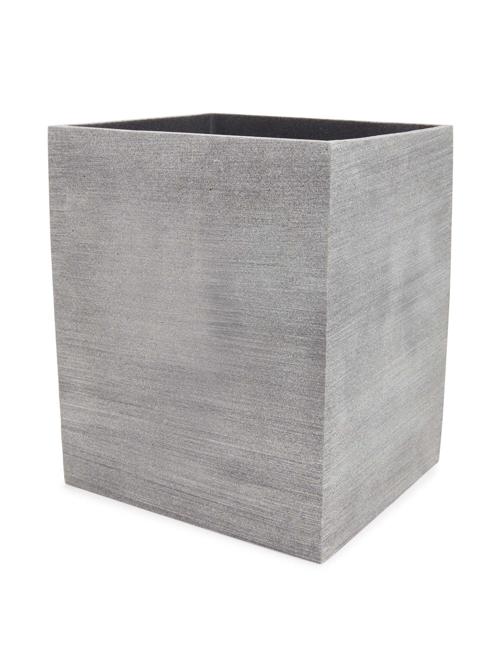 Kassatex Slate Waste Basket - Grey