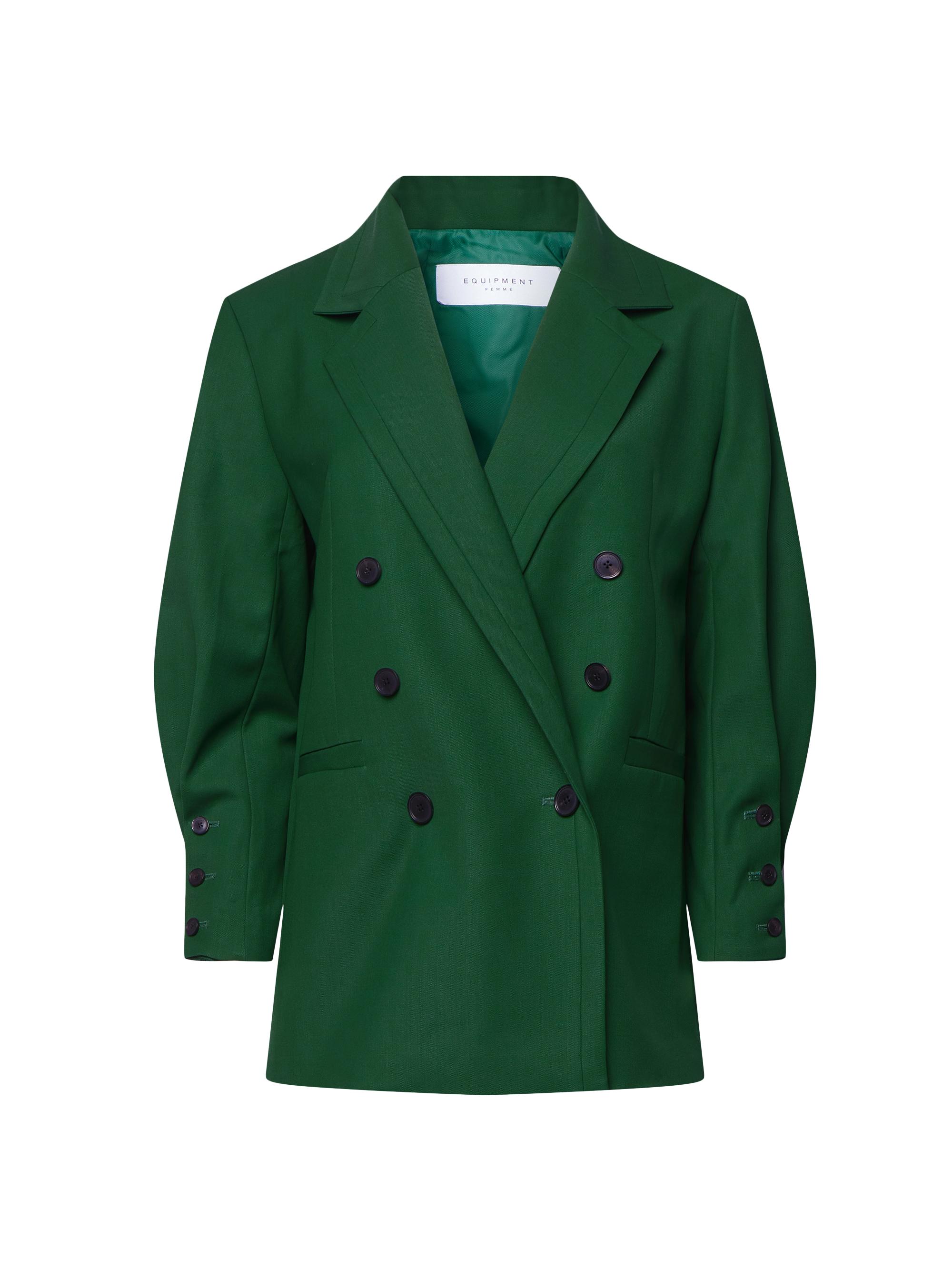 Equipment Women's Xia Double-Breasted Wool-Blend Jacket - Eden