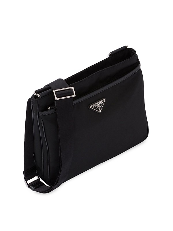 Shop Prada Re-Nylon and Saffiano Shoulder Bag | Saks Fifth Shop Prada Re-Nylon and Saffiano Shoulder Bag | Saks Fifth