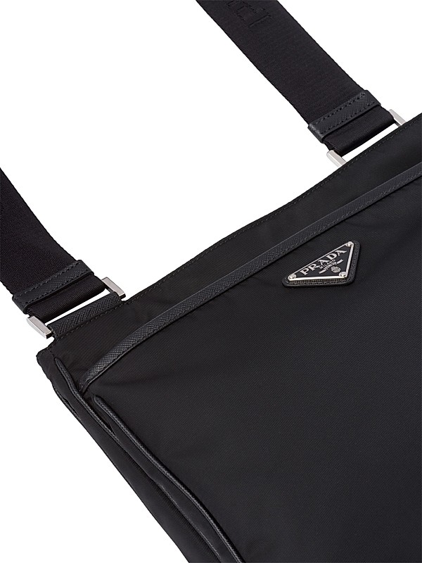 Shop Prada Re-Nylon and Saffiano Shoulder Bag | Saks Fifth Shop Prada Re-Nylon and Saffiano Shoulder Bag | Saks Fifth