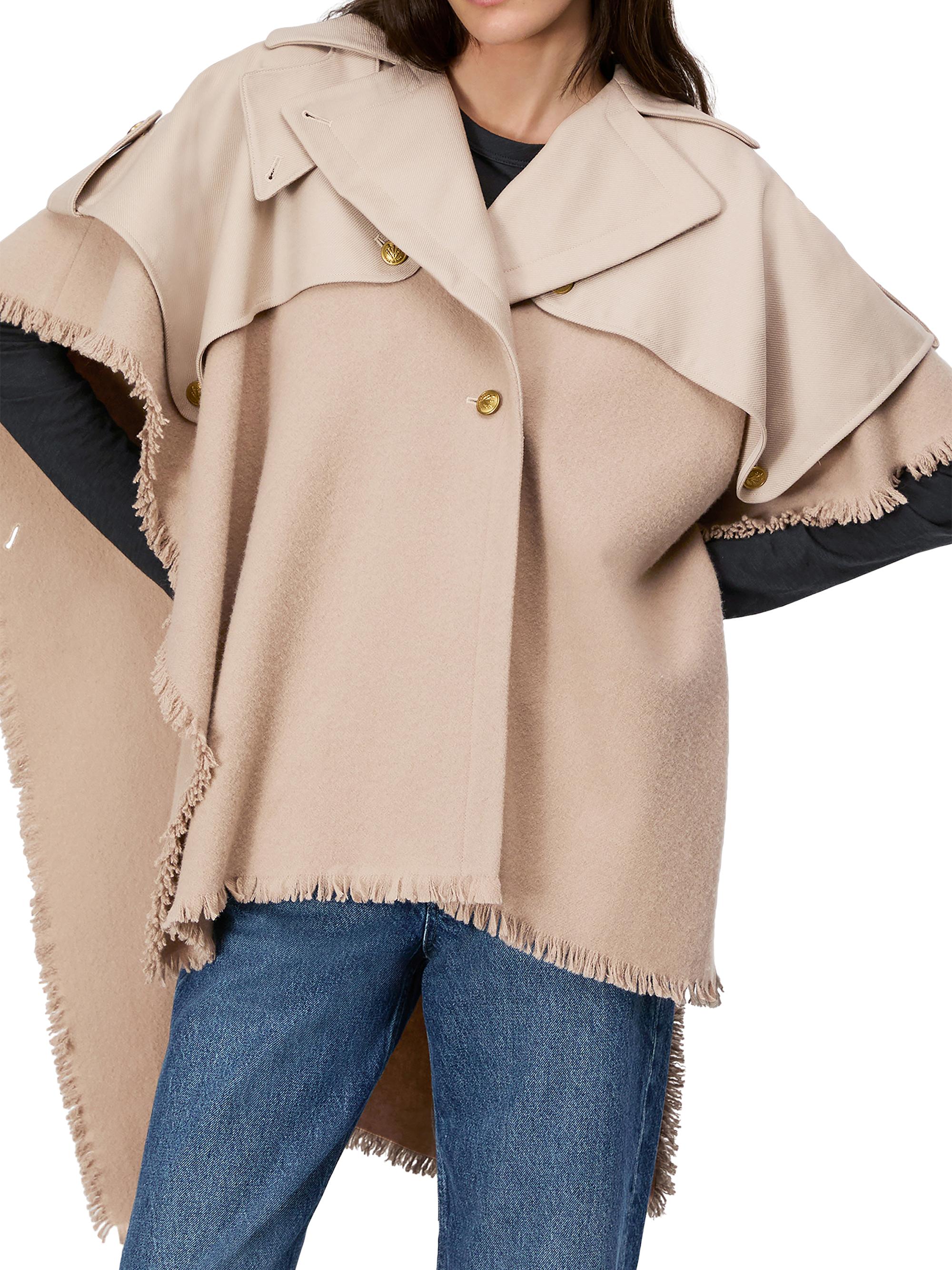 CLANE 2WAY WOOL SIDE RIBBON PONCHO ポンチョ 楽天市場】【SALE 30%OFF】【正規販売店】SACRA サクラ ポンチョ