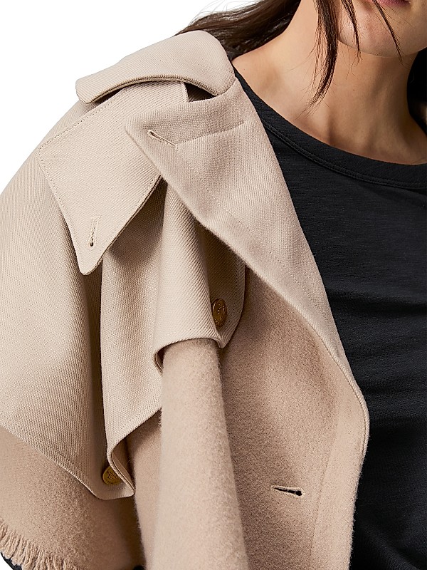 Shop rag & bone Trench Wool Poncho | Saks Fifth Avenue Shop rag & bone Trench Wool Poncho | Saks Fifth Avenue