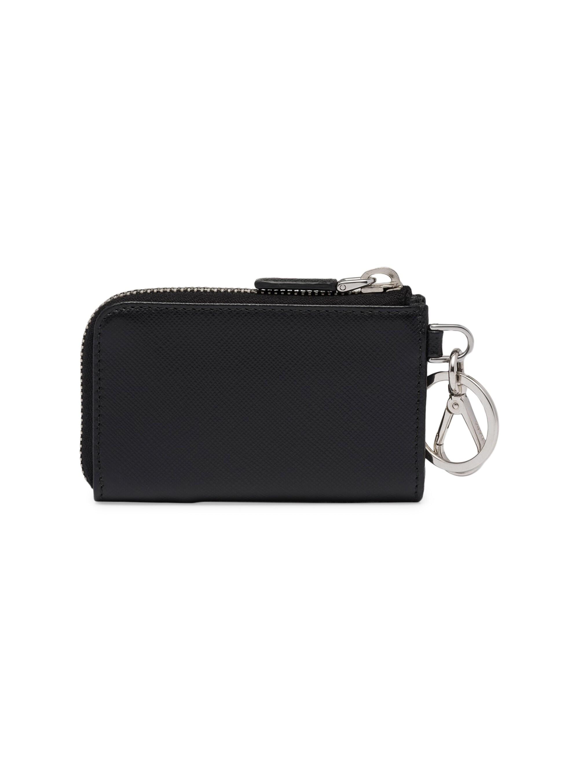♡PRADA♡　バッグチャーム(ケース) Prada Saffiano Leather Mini Pouch Keychain | Saks Fifth Avenue