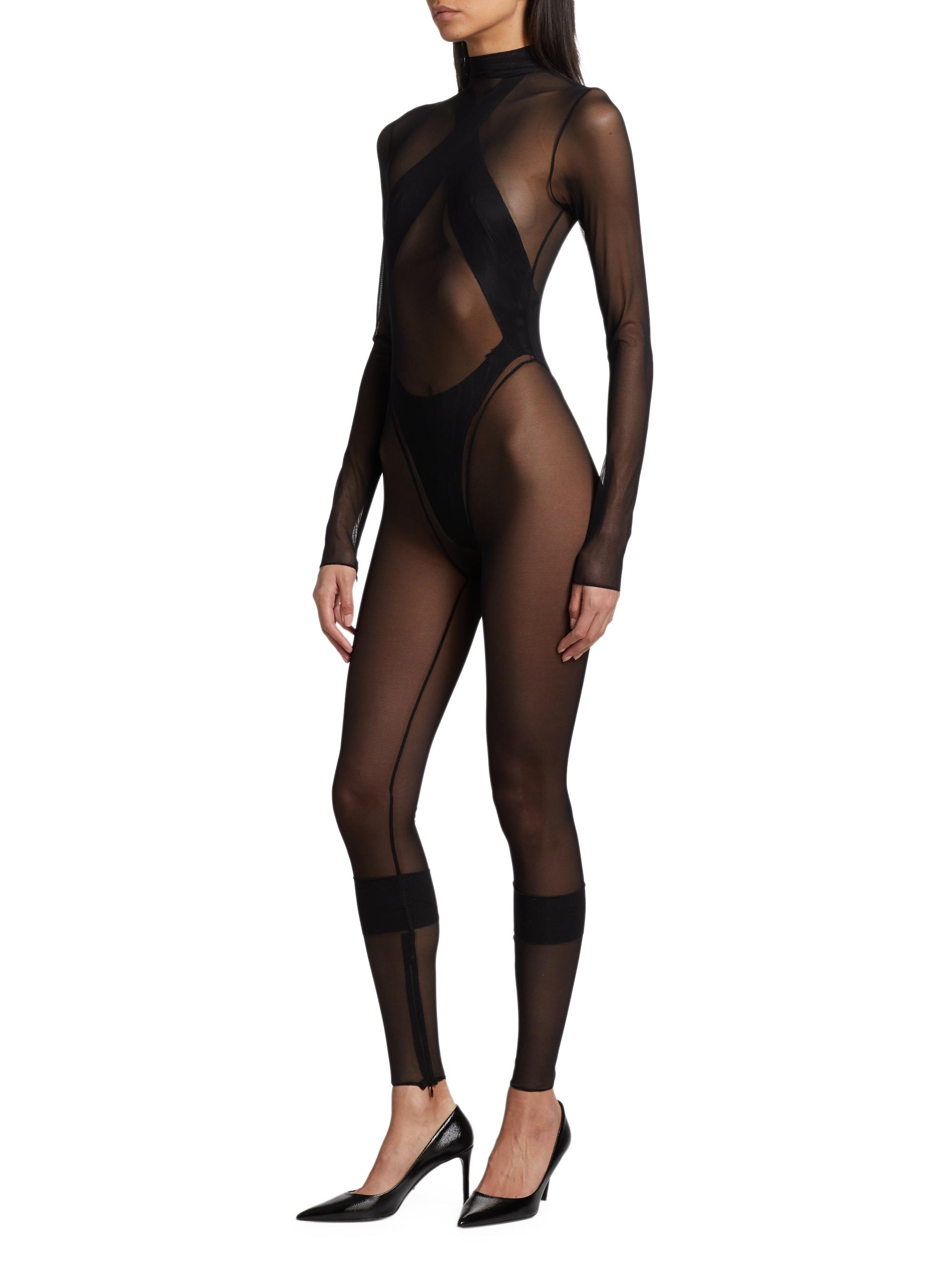 SHEER JACQUARD TAILORED ROMPERS ブラックMサイズ SHEER JACQUARD