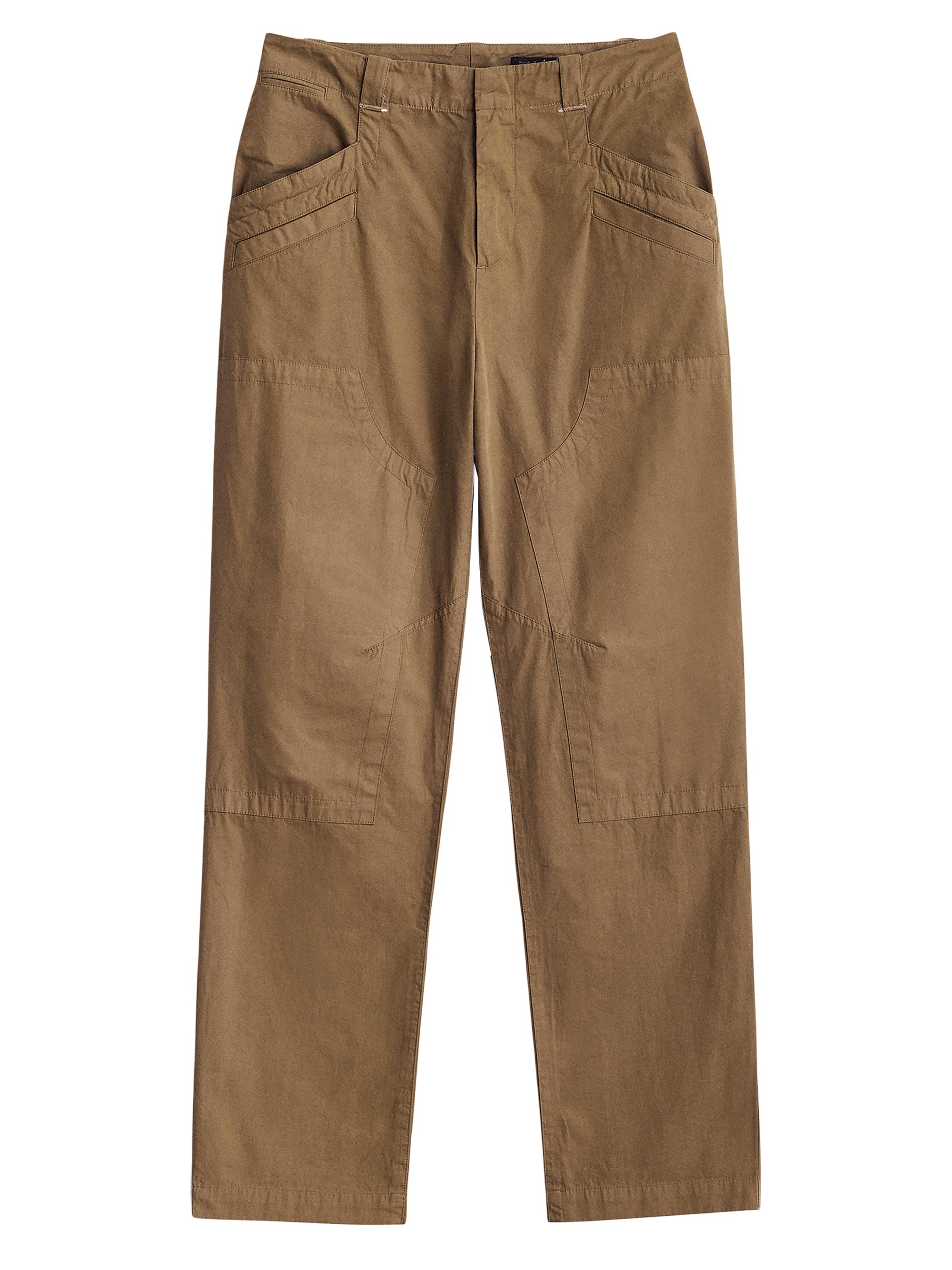 rag & bone Women's Malia Cotton Twill Cargo Pants - Olive