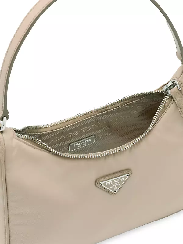 Re-edition 2005 handbag Prada White in Synthetic - 32035363