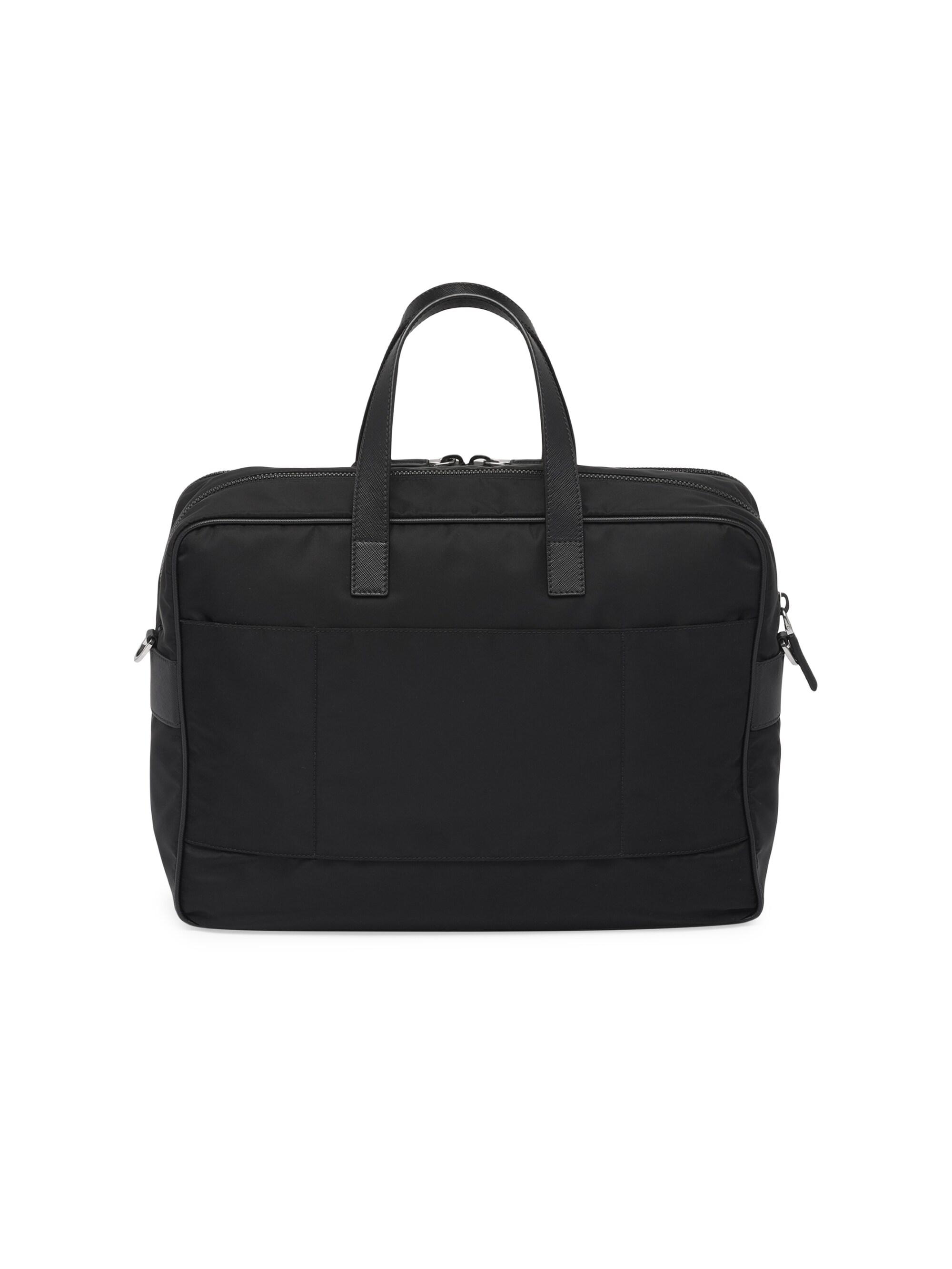 Prada Re-Nylon and Saffiano Leather Briefcase | Saks Fifth