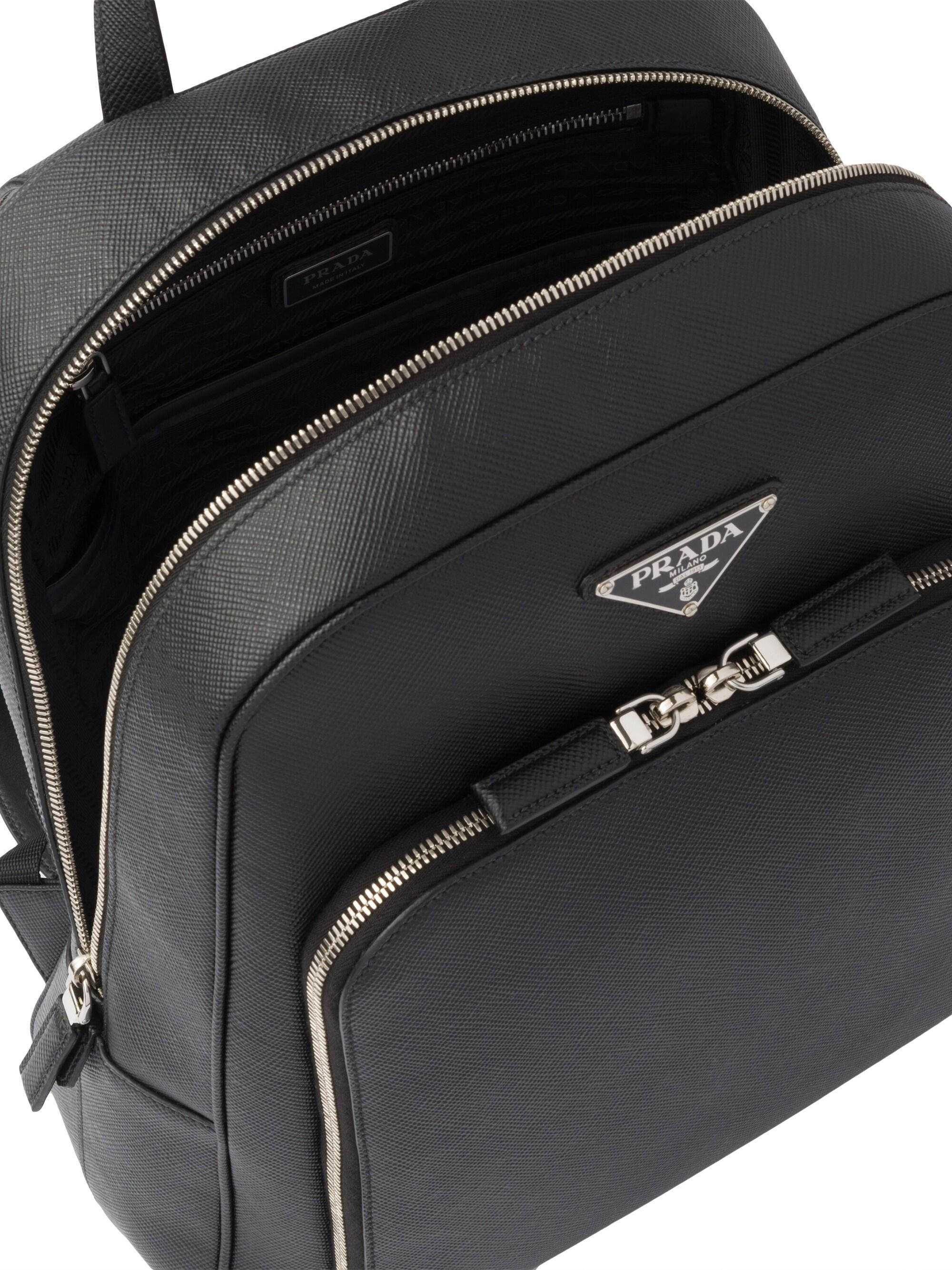 Shop Prada Saffiano Leather Backpack | Saks Fifth Avenue