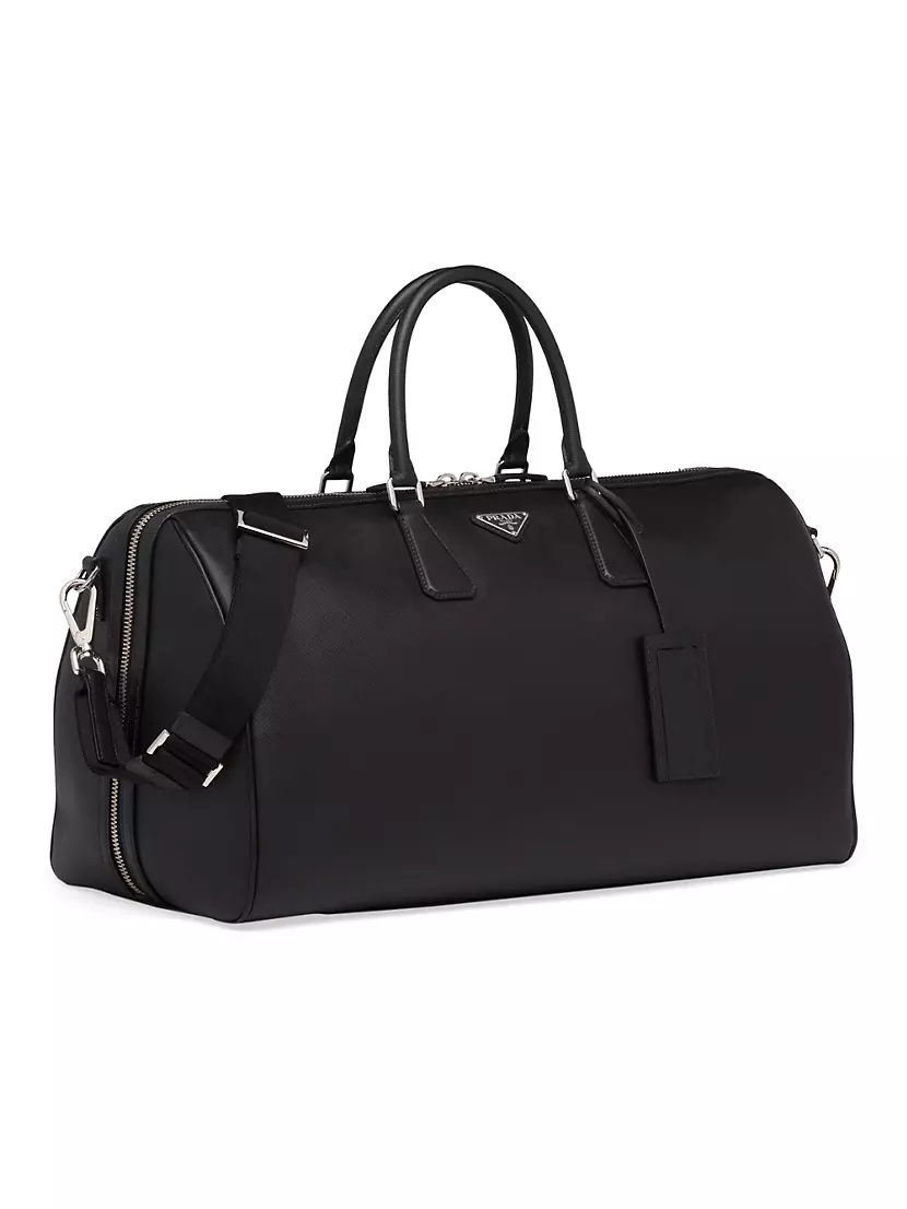 Leather travel bag Prada Multicolour in Leather - 29798509