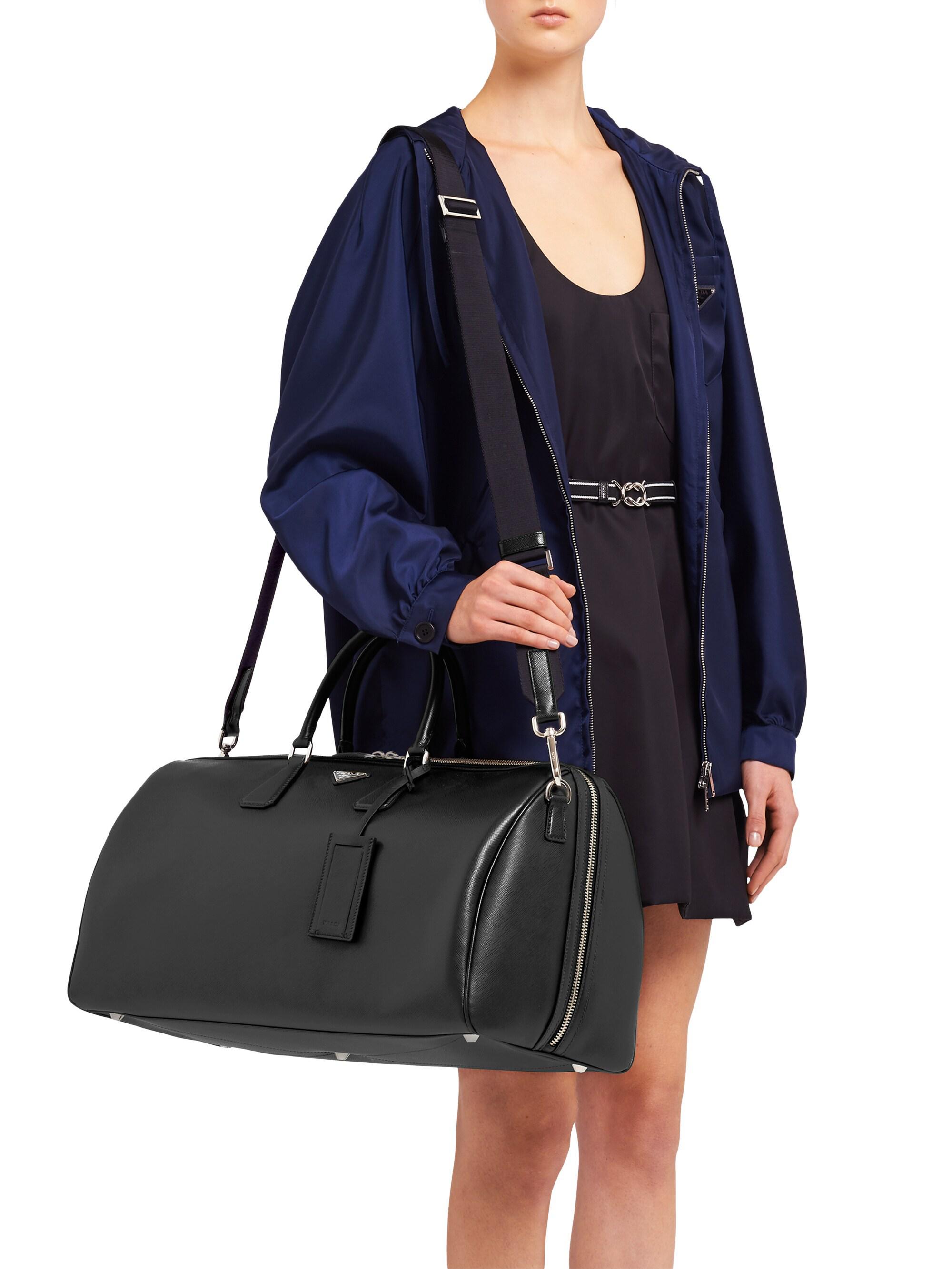 Prada Saffiano Leather Travel Bag | Saks Fifth Avenue