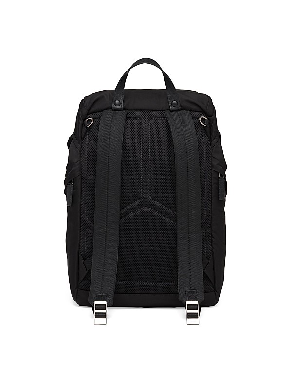 Shop Prada Re-Nylon and Saffiano Leather Backpack | Saks Shop Prada Re-Nylon and Saffiano Leather Backpack | Saks