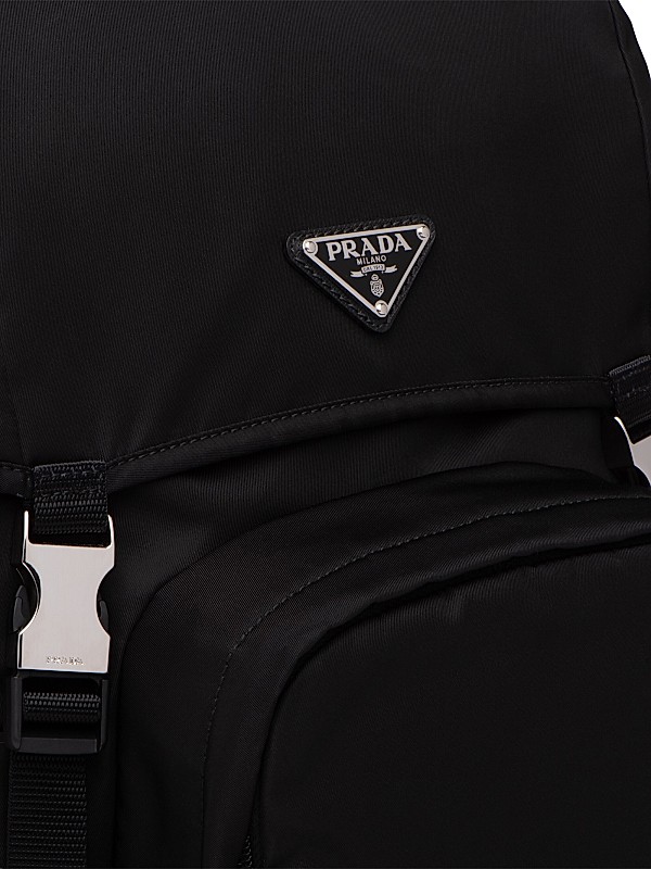 Shop Prada Re-Nylon and Saffiano Leather Backpack | Saks Shop Prada Re-Nylon and Saffiano Leather Backpack | Saks