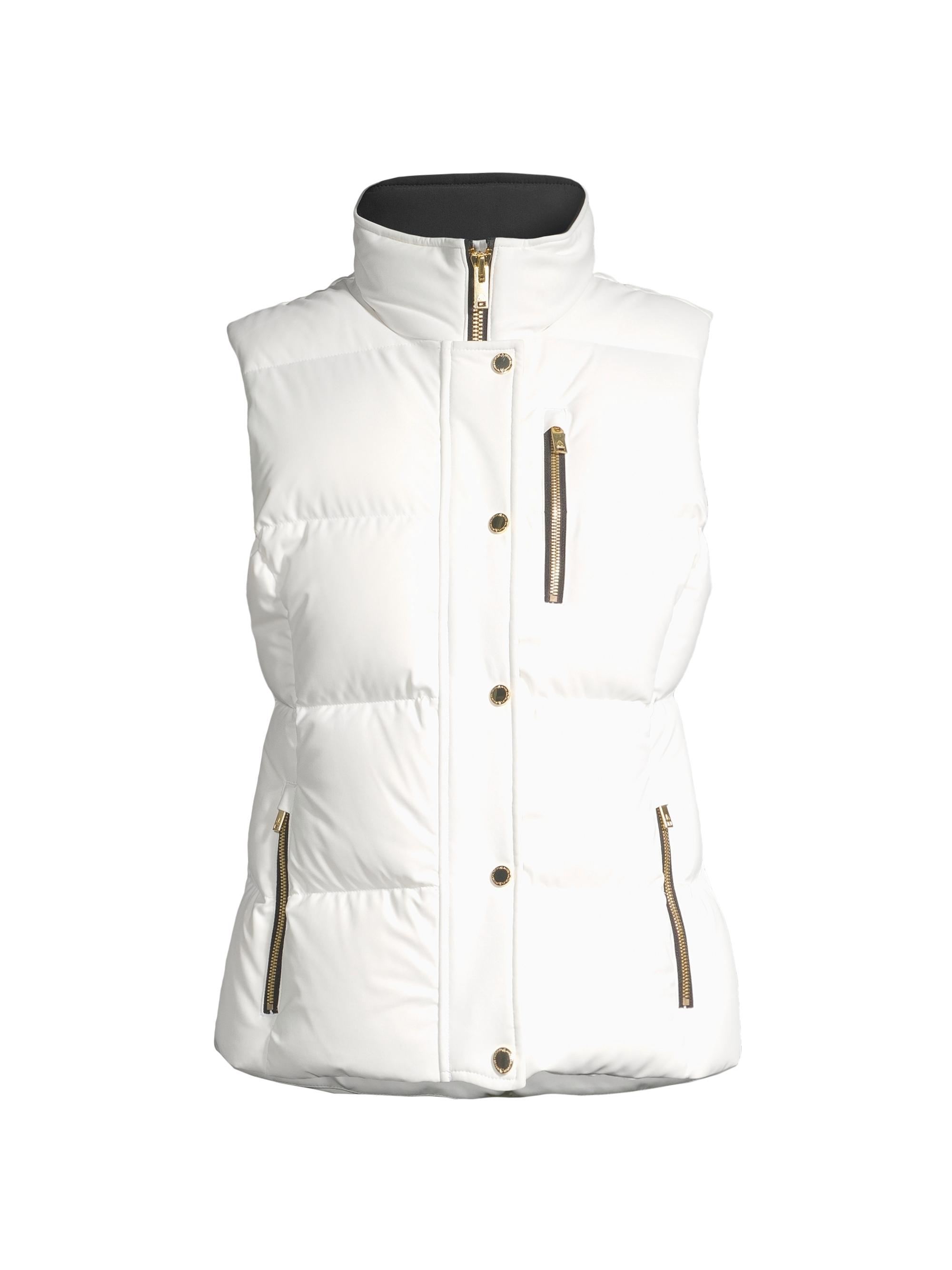 Moose Knuckles Women's Cambria Down Puffer Vest - Milky Way