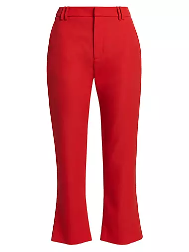 Women's Red Designer Pants | Saks Fifth Avenue