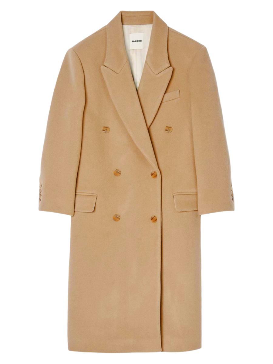 Odette Wool-Blend Coat,レディース