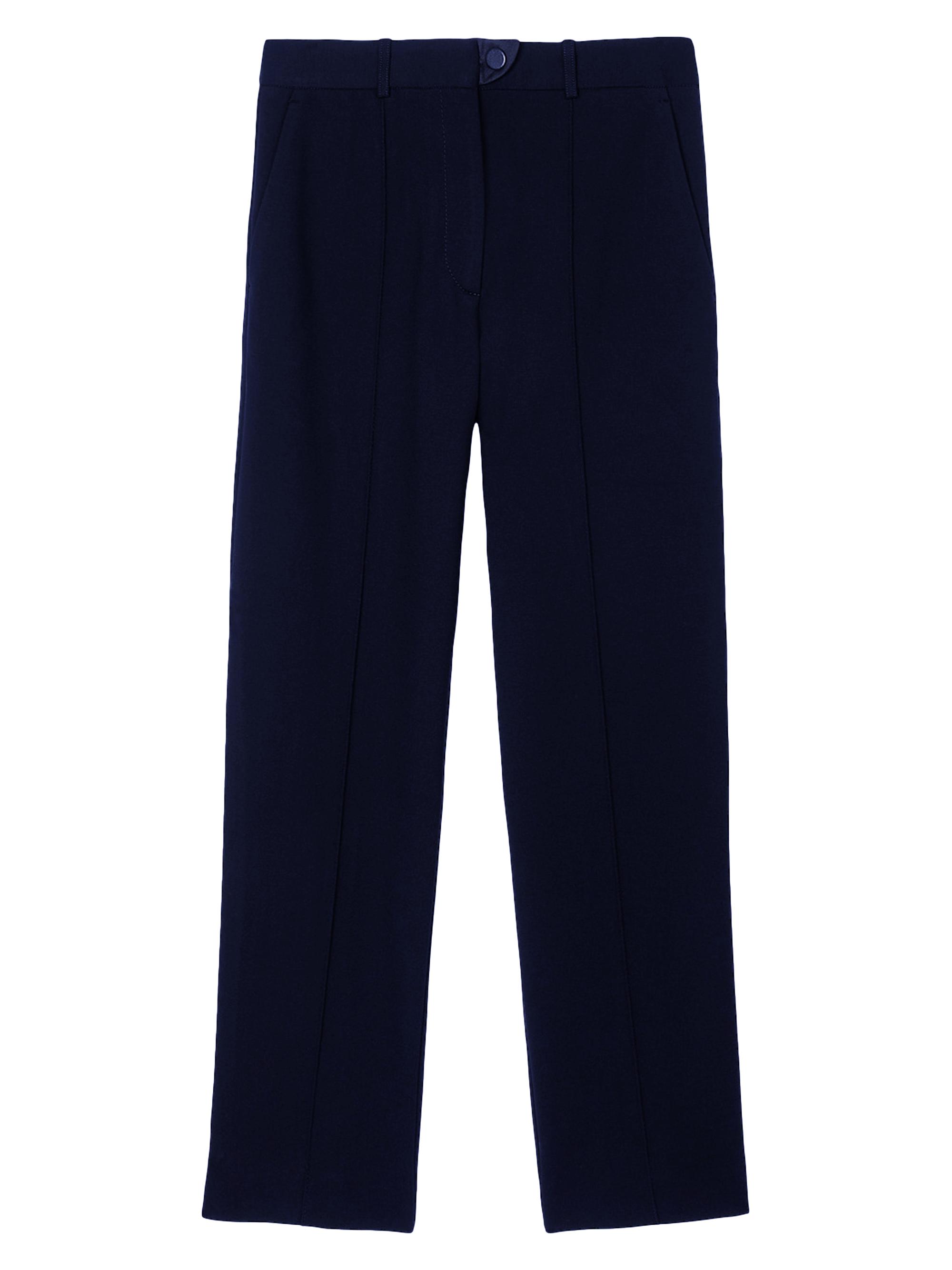 Sandro Women's Technical Material Trousers - Black