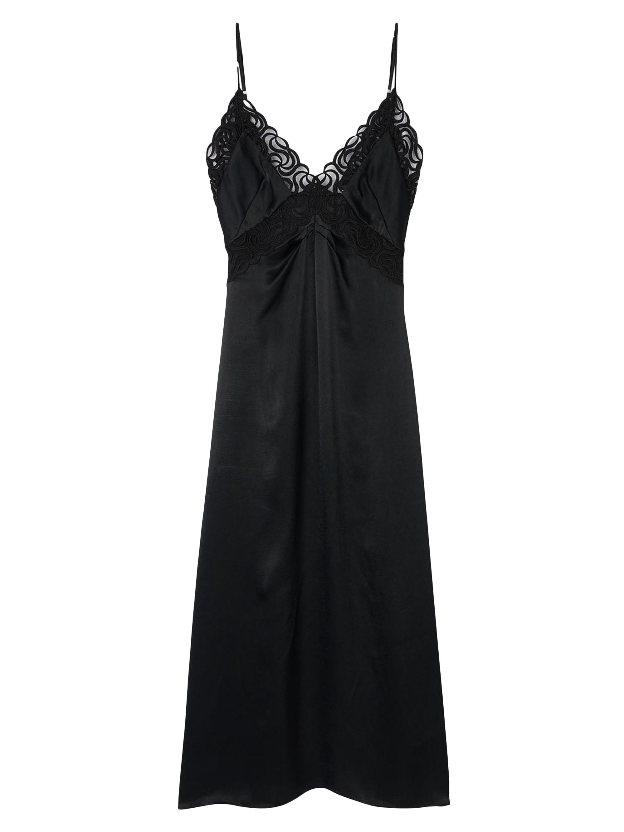 Sandro Women's Lace Midi Dress - Black