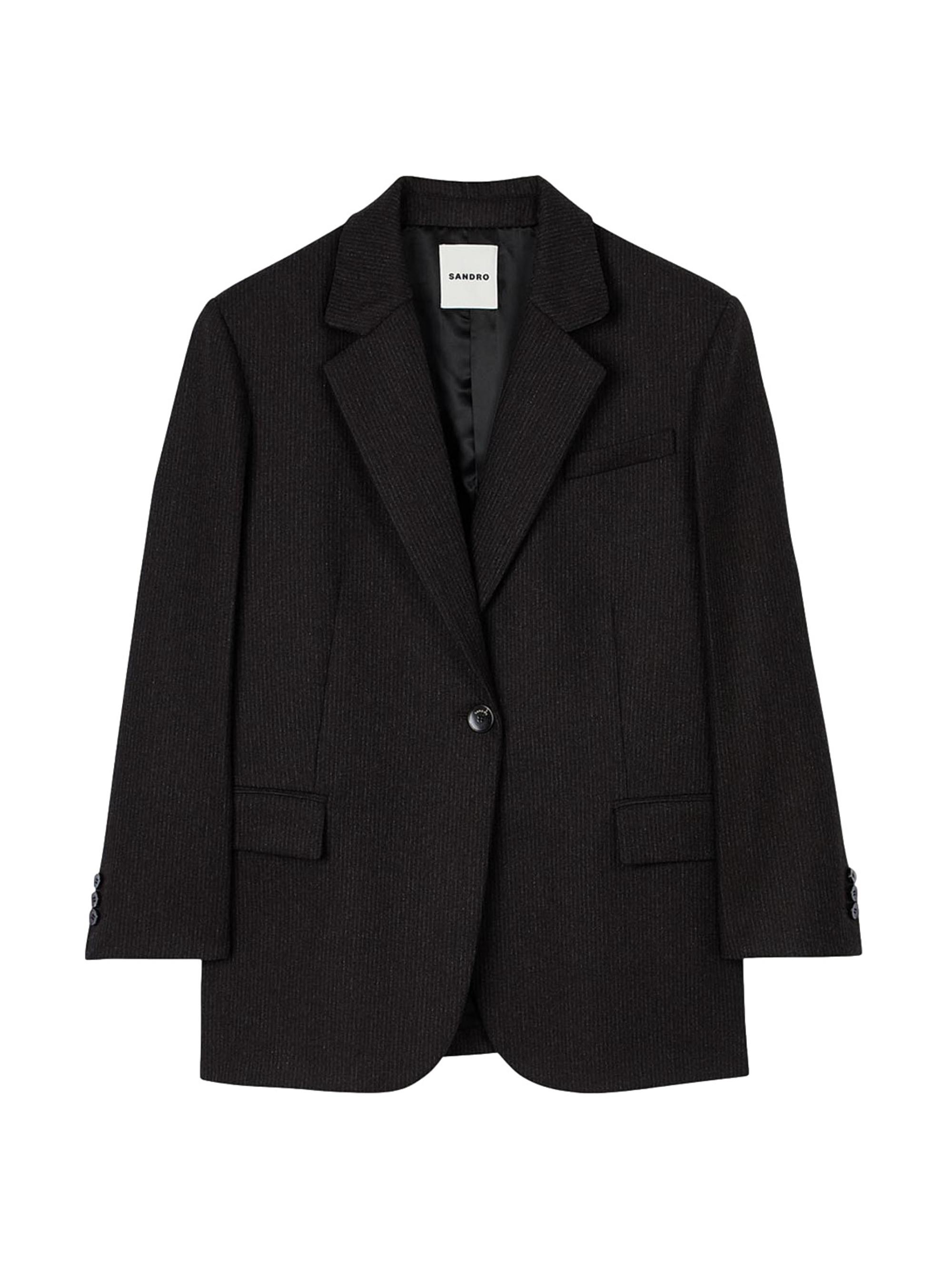 Sandro Women's Suit Jacket - Dark Brown