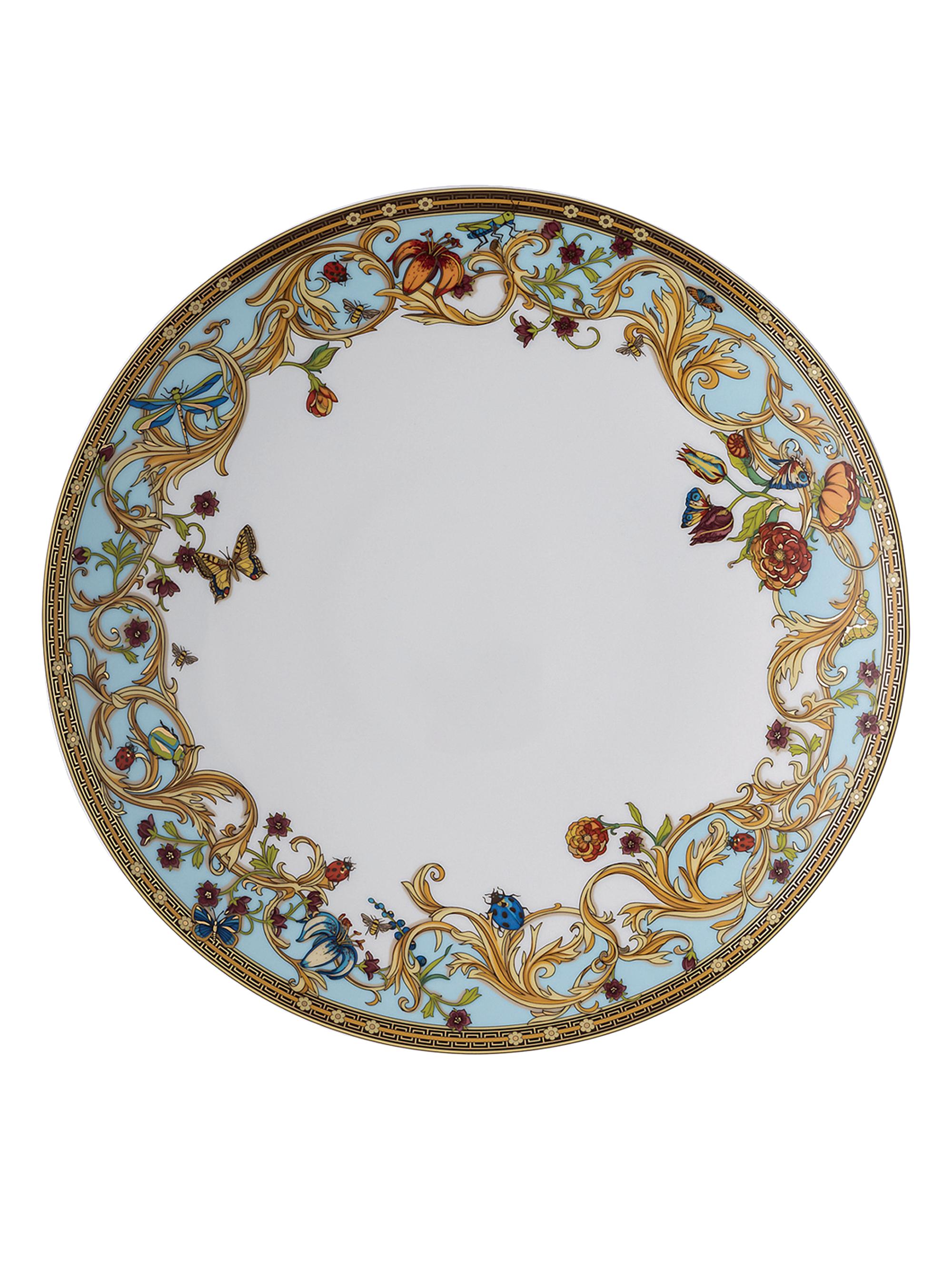 Versace Rosenthal Meets Versace Butterfly Garden Service Plate