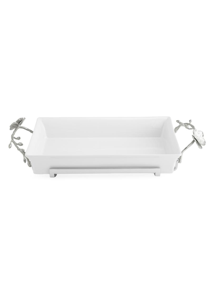 Michael Aram White Orchid 3-quart Casserole Dish