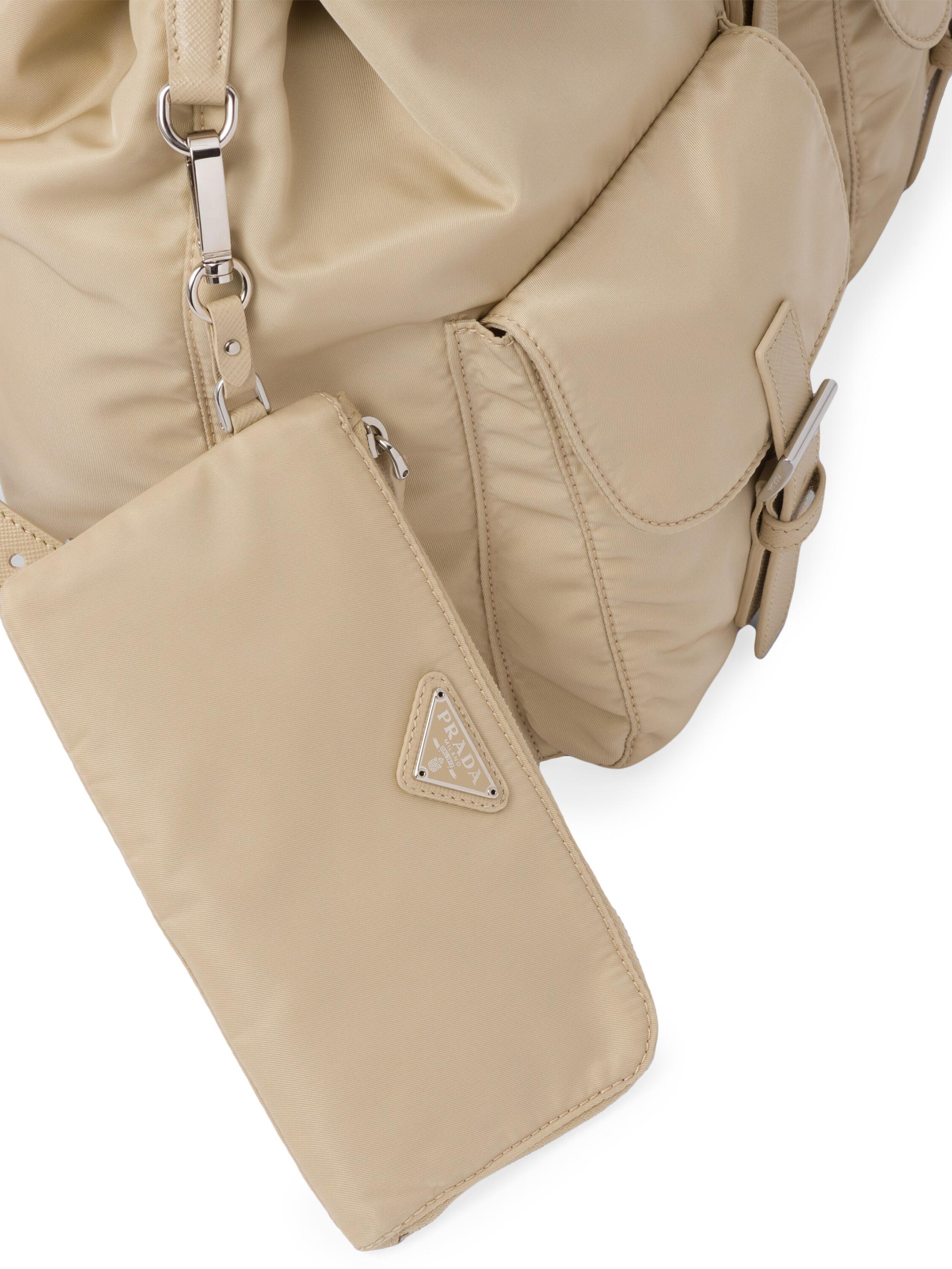 Prada Medium Re-Nylon Backpack with Pouch | Saks Fifth Avenue