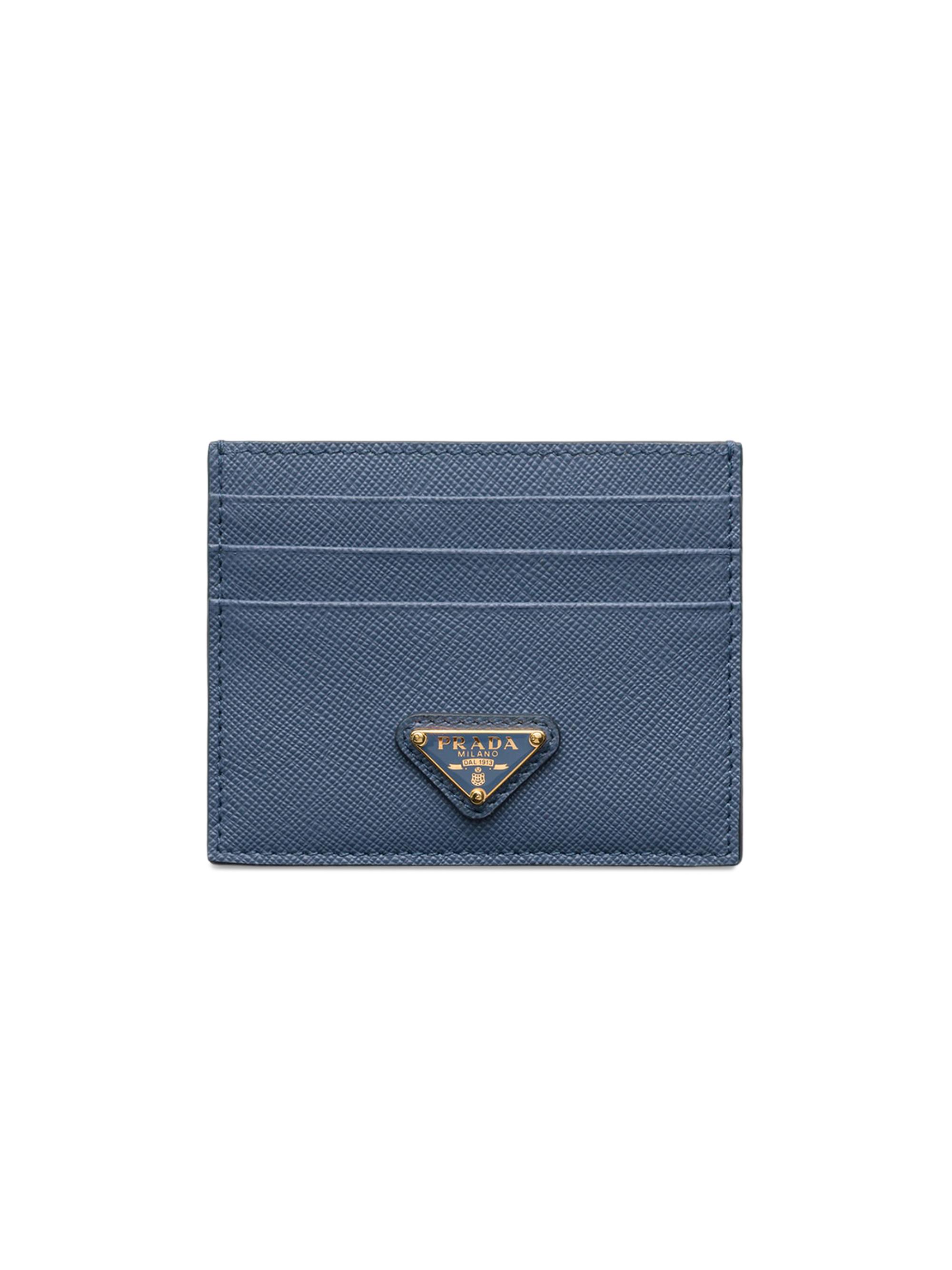 Prada Saffiano Leather Card Holder | Saks Fifth Avenue
